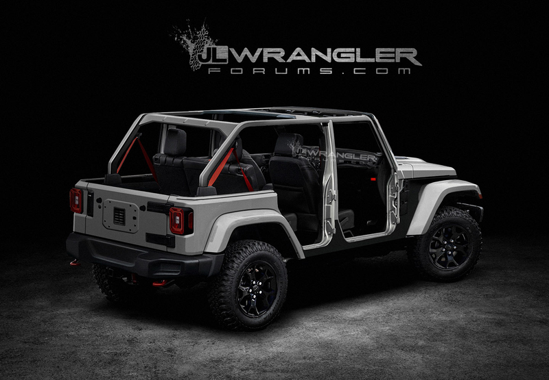 Illustration for article titled This Is Pretty Much The 2018 Jeep Wrangler